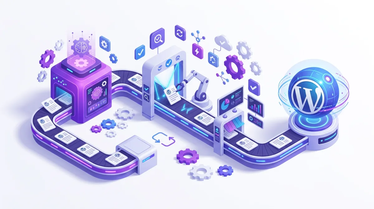 Автоматический конвейер публикации контента на WordPress