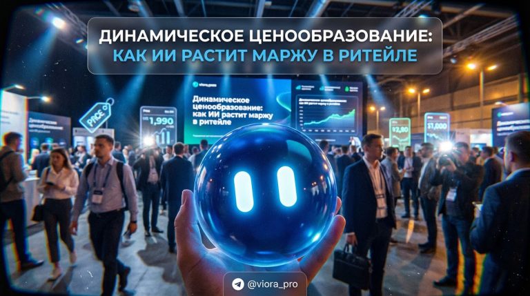 Иллюстрация работы искусственного интеллекта в ритейле: алгоритмы динамического ценообразования для роста маржи