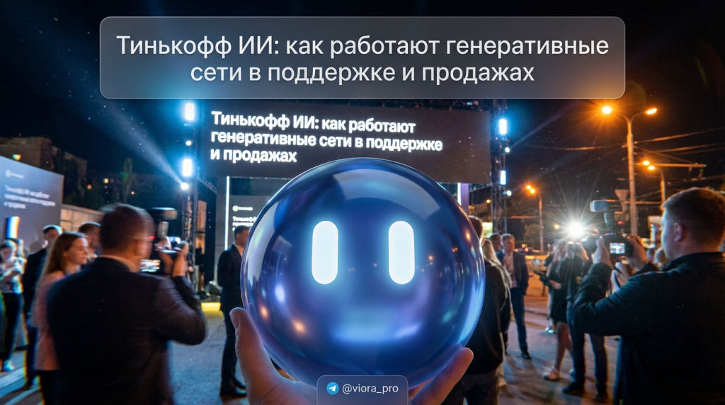 Использование генеративных сетей Тинькофф ИИ в поддержке и продажах