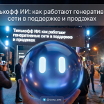 Использование генеративных сетей Тинькофф ИИ в поддержке и продажах