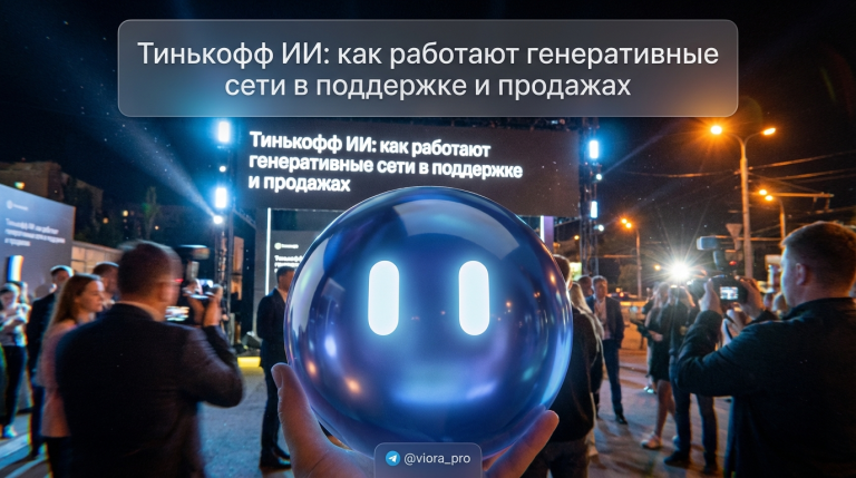 Использование генеративных сетей Тинькофф ИИ в поддержке и продажах