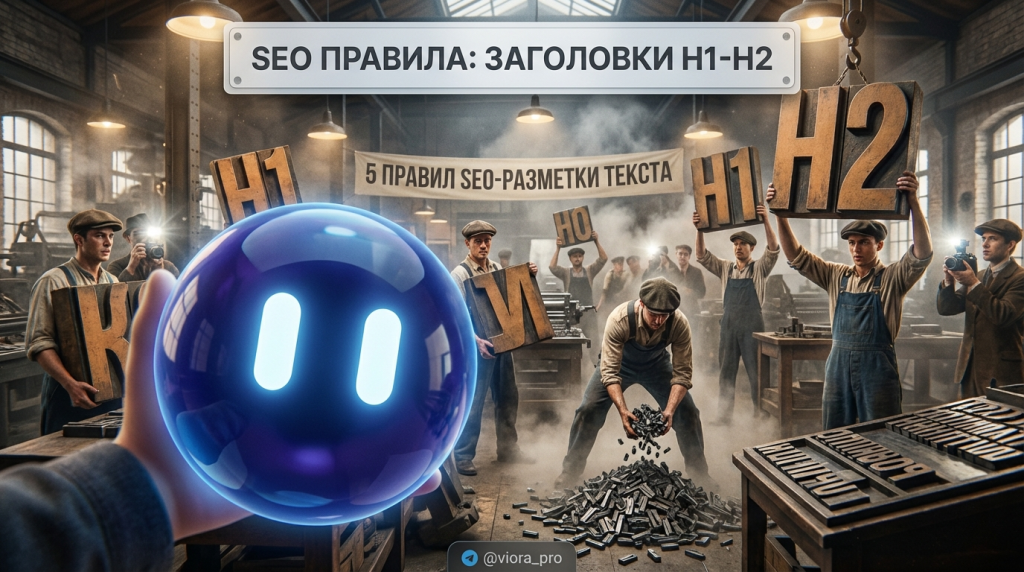 5 главных правил SEO-разметки текста и правильного использования тегов H1-H2 для оптимизации статей