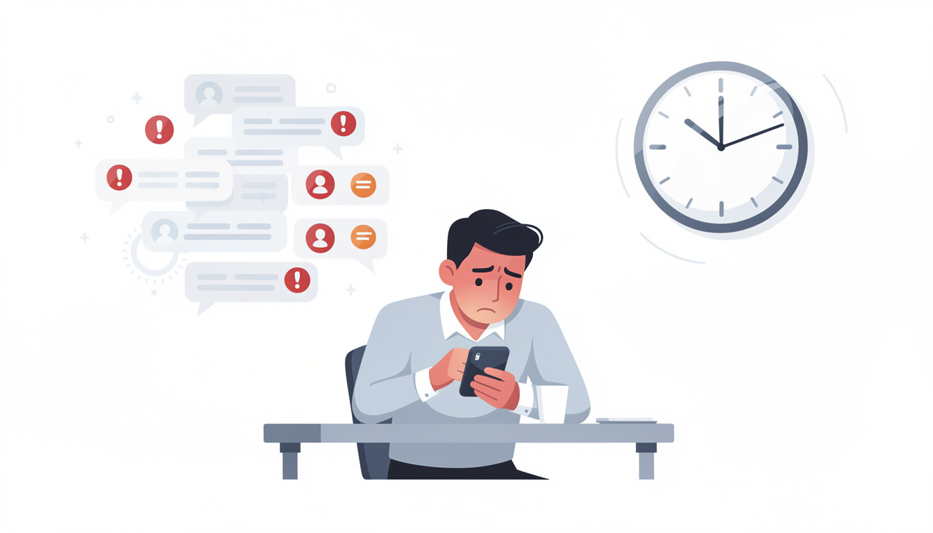 Потеря клиентов в недвижимости из-за медленного ответа на заявки — клиент уходит к конкуренту