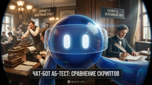 АБ-тестирование в чат-боте: сравнение скриптов и тона в реальном времени