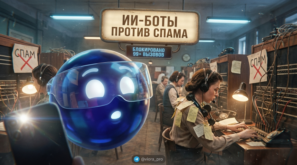 Искусственный интеллект и боты фильтруют мошеннические звонки и спам
