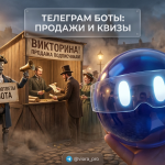 ИИ-чат-бот в Телеграме для автоответов, квизов и продаж подписчикам