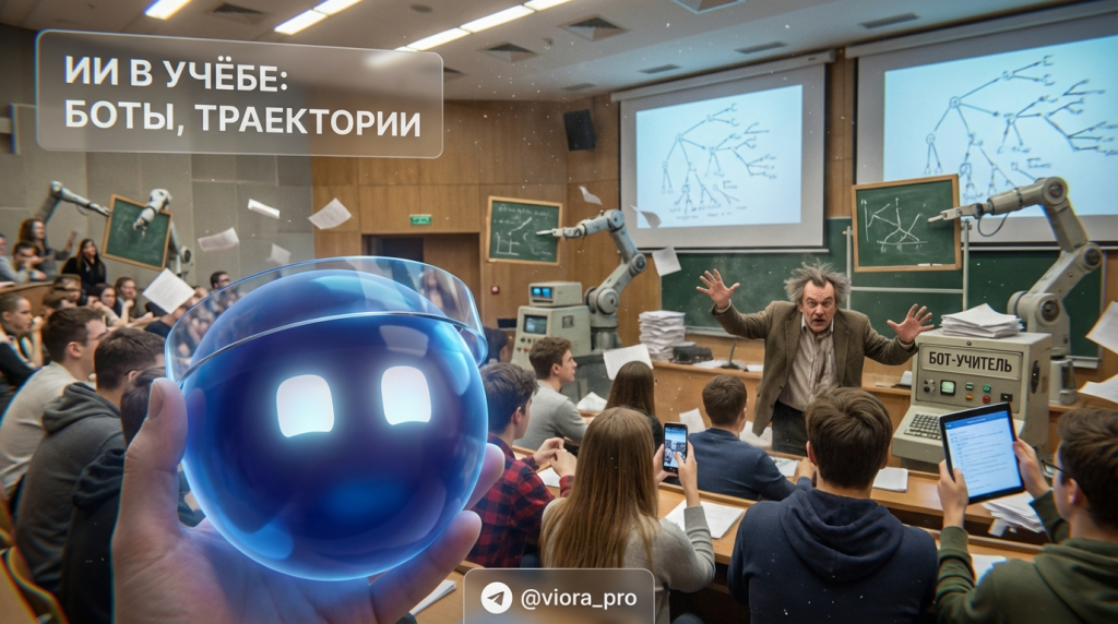 Искусственный интеллект в образовании, чат-боты и персональные треки обучения для студентов