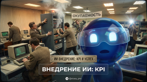 Схема метрик окупаемости и KPI для оценки внедрения искусственного интеллекта в бизнес-процессы