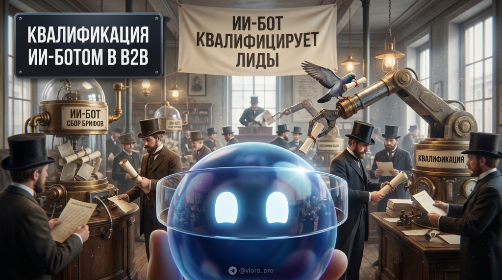 Сбор брифа и квалификация лидов в B2B с помощью ИИ-бота