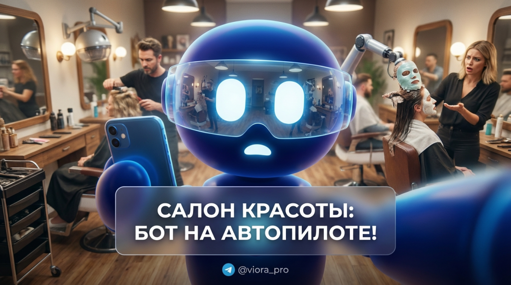 Чат-бот для салона красоты для автоматической записи клиентов и напоминаний