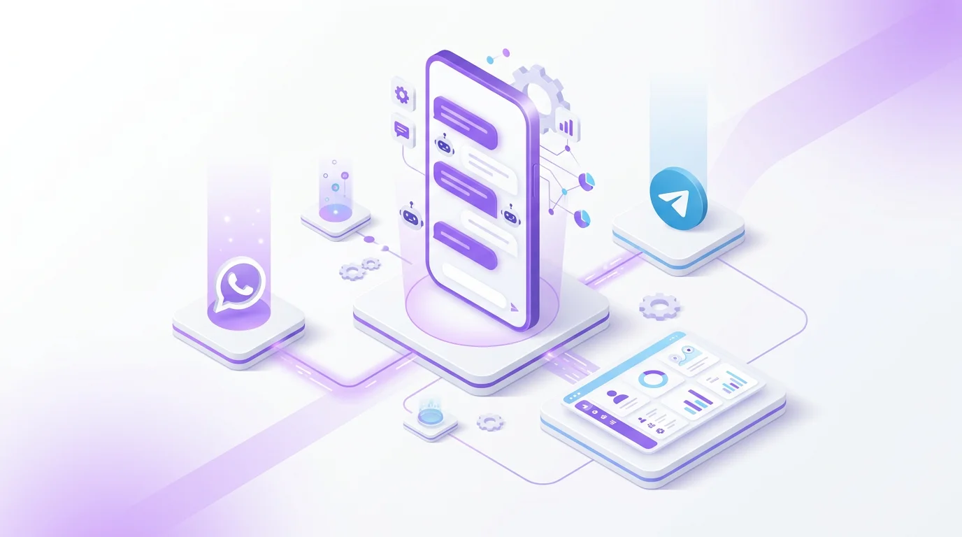 ИИ чат-бот для бизнеса — интеграция WhatsApp, Telegram и CRM