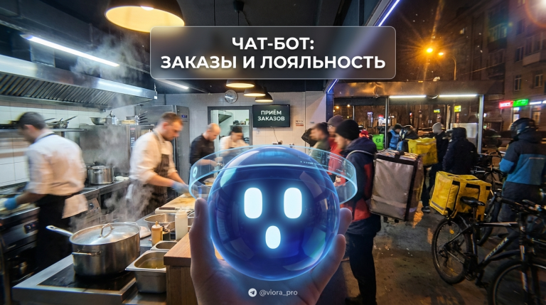 Чат-бот для приема заказов и системы лояльности в ресторане и dark-kitchen