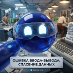Как исправить ошибку ввода-вывода без потери данных