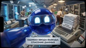 Как исправить ошибку ввода-вывода без потери данных