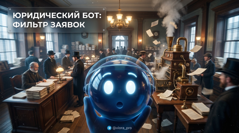 Юридический бот для первичной консультации и фильтрации заявок