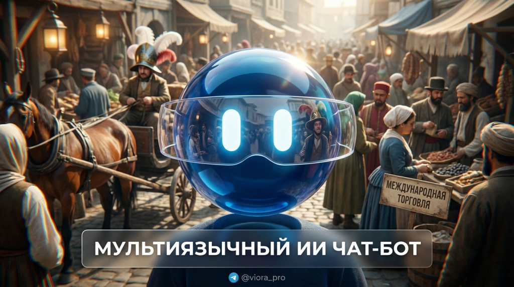 Мультиязычный ИИ чат-бот общается с клиентами из разных стран
