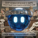 Пошаговый план сбора семантического ядра и поиска ключевых слов