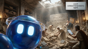 Схема 5 шагов сбора семантического ядра и подбора ключевых слов