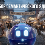 Схема из 5 шагов по сбору семантического ядра и подбору ключевых слов для сайта