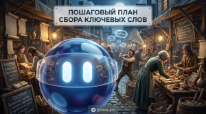 Пошаговый алгоритм сбора ключевых слов для семантического ядра