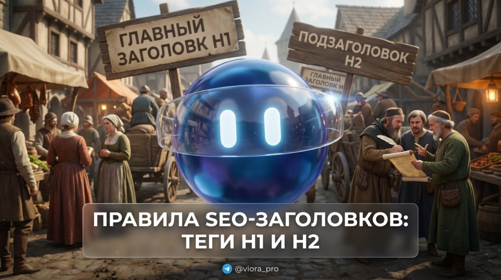 Правила оформления тегов H1 и H2 для SEO-оптимизации текста
