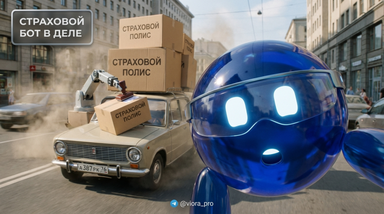 Страховой бот с искусственным интеллектом считает тарифы и оформляет заявку