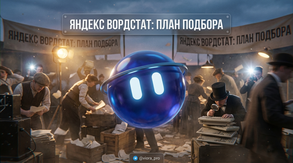 Пошаговый план подбора ключевых слов в сервисе Яндекс Вордстат