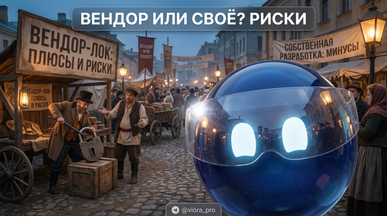 Сравнение вендор-лока и собственной разработки ИТ-продуктов: плюсы, минусы и риски