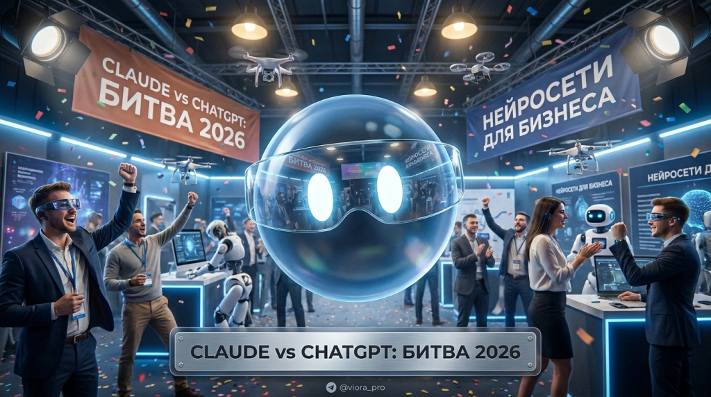 Нейросети для бизнеса: Claude vs ChatGPT — какая лучше в 2026
